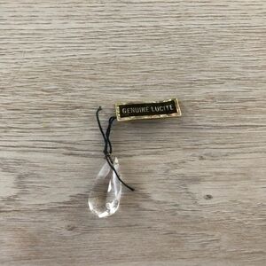 Vintage Genuine Lucite Pendant